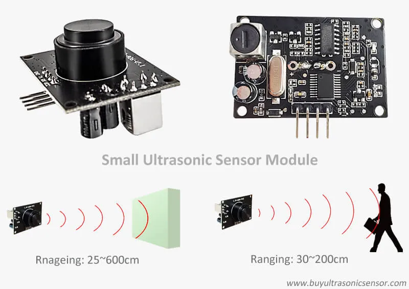 small ultrasonic sensor module