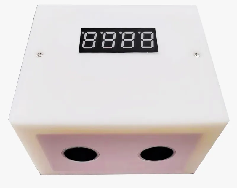 ultrasonic range finder with led display